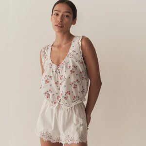 Doen Traveler Top - Poppy Field